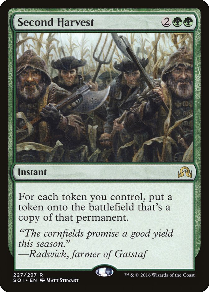 Second Harvest [Shadows over Innistrad] | Gate City Games LLC