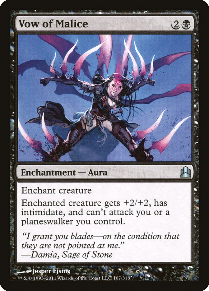 Vow of Malice [Commander 2011] | Gate City Games LLC