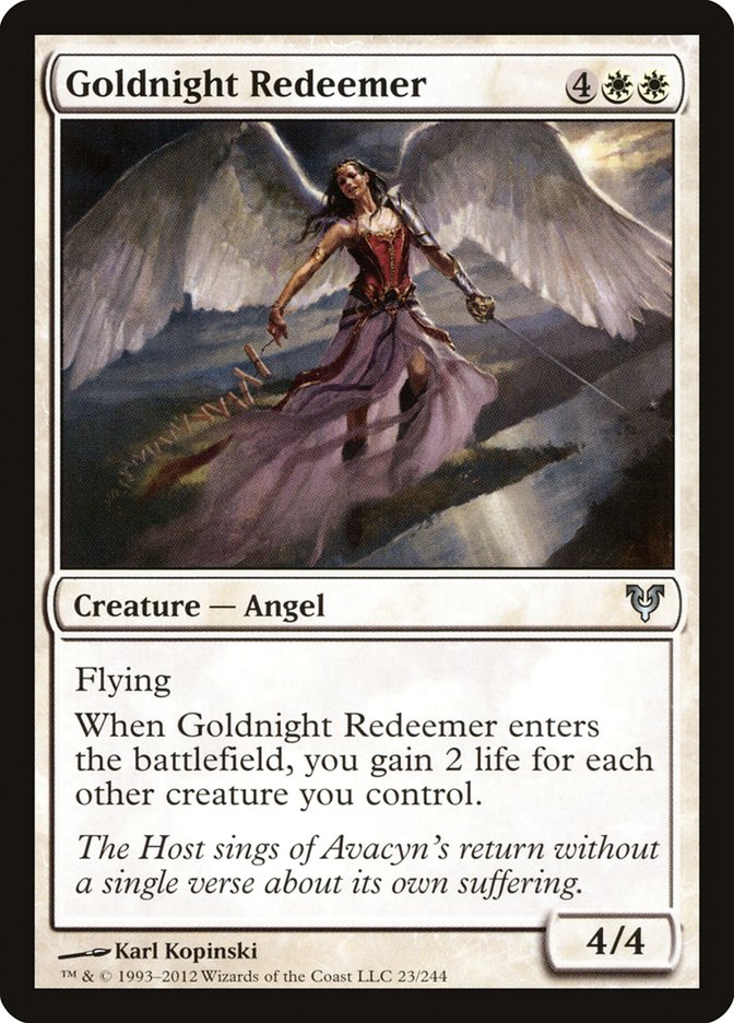 Goldnight Redeemer [Avacyn Restored] | Gate City Games LLC