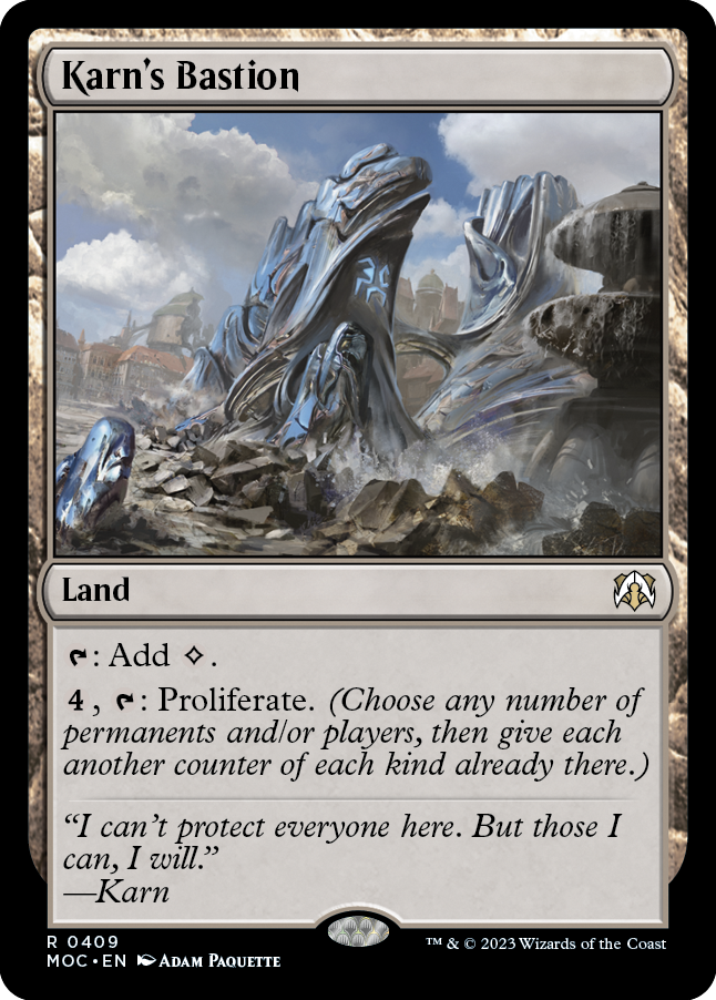 Karn's Bastion [March of the Machine Commander] | Gate City Games LLC