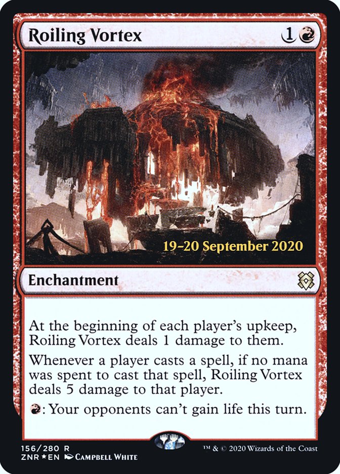 Roiling Vortex [Zendikar Rising Prerelease Promos] | Gate City Games LLC