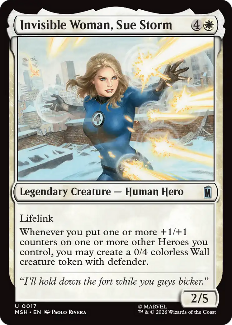 Invisible Woman, Sue Storm [Marvel Super Heroes] | Gate City Games LLC