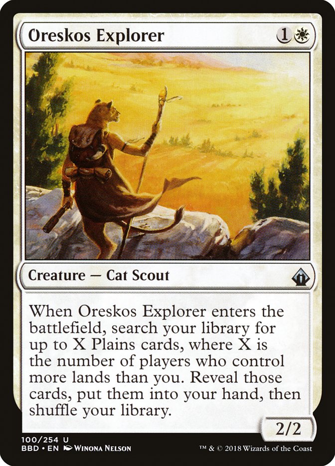 Oreskos Explorer [Battlebond] | Gate City Games LLC