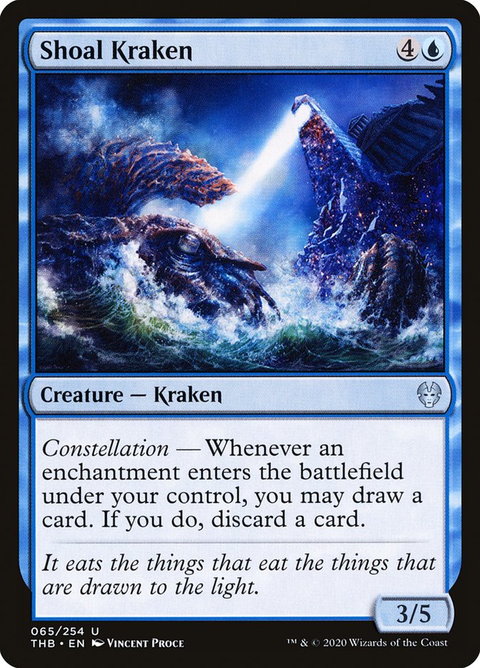 Shoal Kraken [Theros Beyond Death] | Gate City Games LLC