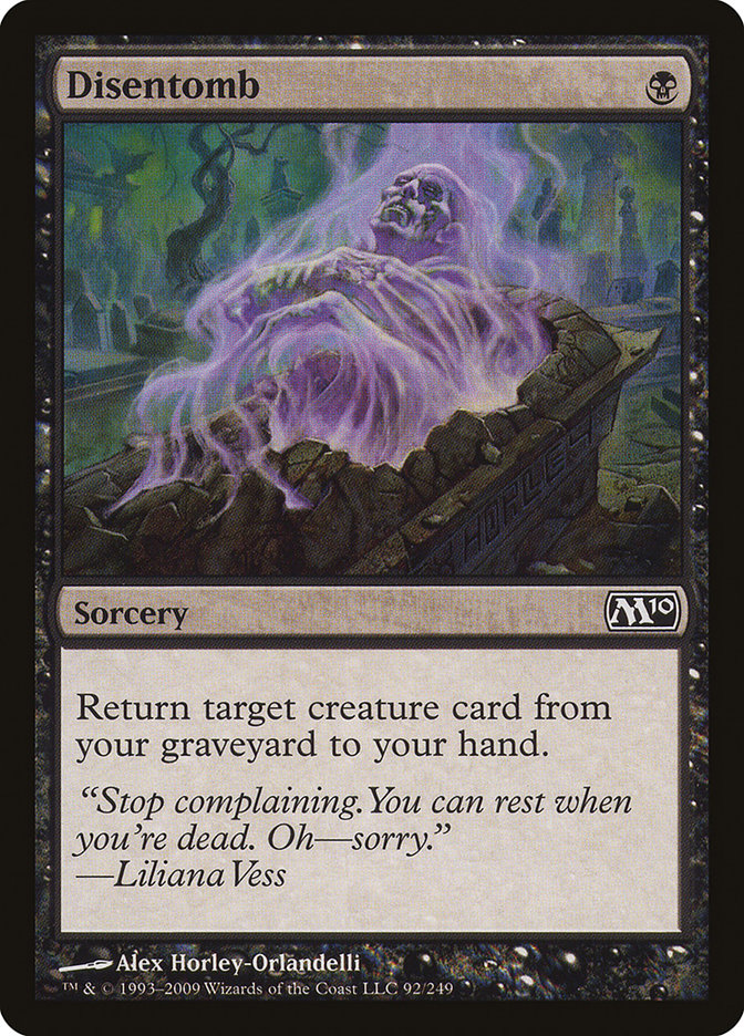 Disentomb [Magic 2010] | Gate City Games LLC