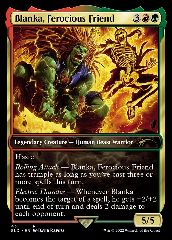 Blanka, Ferocious Friend [Secret Lair Drop Series] | Gate City Games LLC