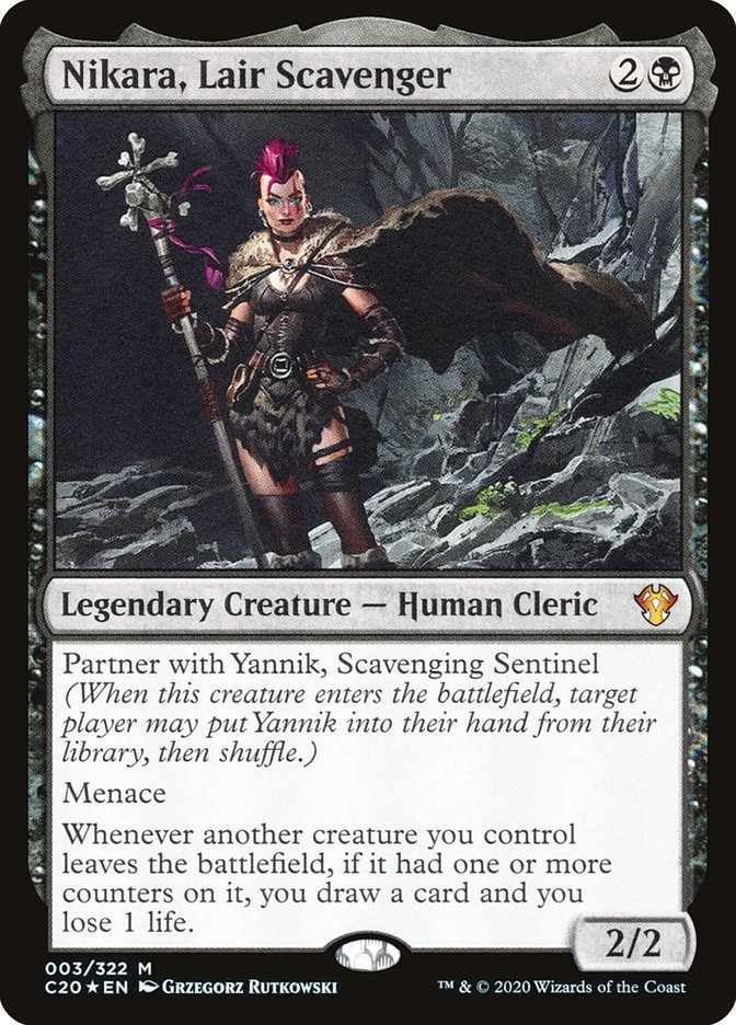 Nikara, Lair Scavenger [Commander 2020] | Gate City Games LLC