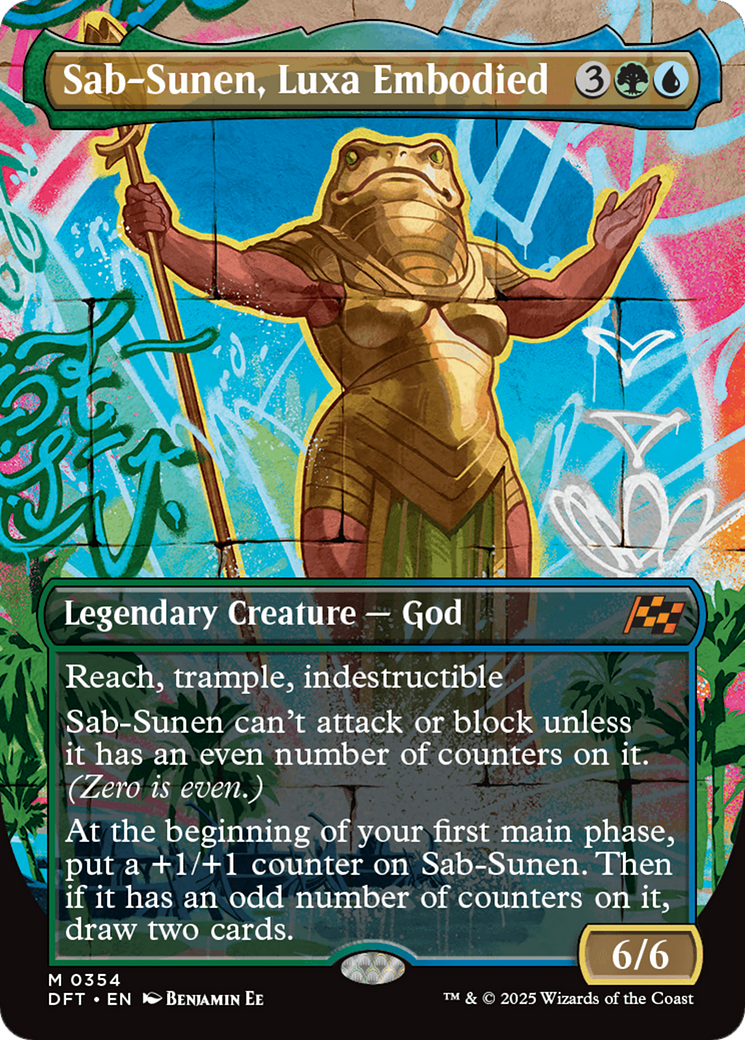 Sab-Sunen, Luxa Embodied (Borderless) [Aetherdrift] | Gate City Games LLC