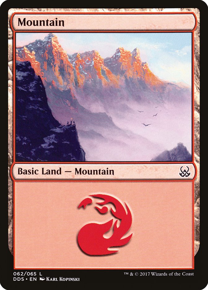 Mountain (62) [Duel Decks: Mind vs. Might] | Gate City Games LLC