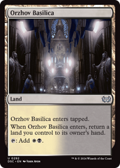 Orzhov Basilica [Duskmourn: House of Horror Commander] | Gate City Games LLC