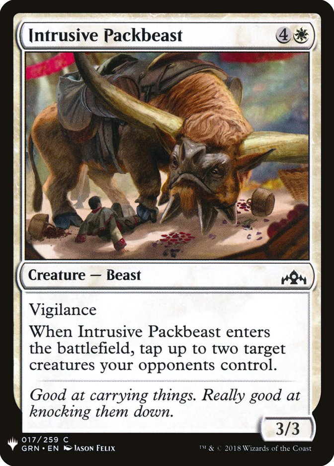 Intrusive Packbeast [Mystery Booster] | Gate City Games LLC