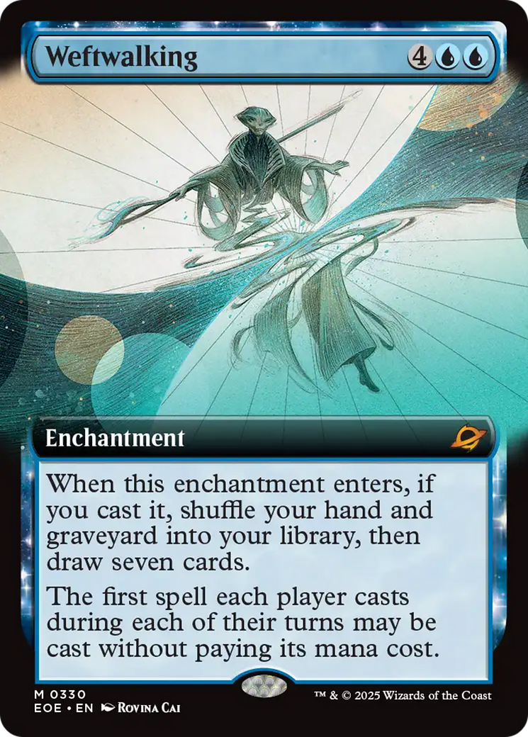Weftwalking (Extended Art) [Edge of Eternities] | Gate City Games LLC