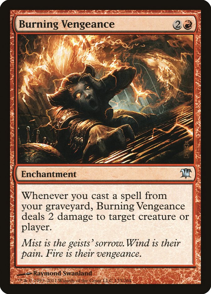 Burning Vengeance [Innistrad] | Gate City Games LLC