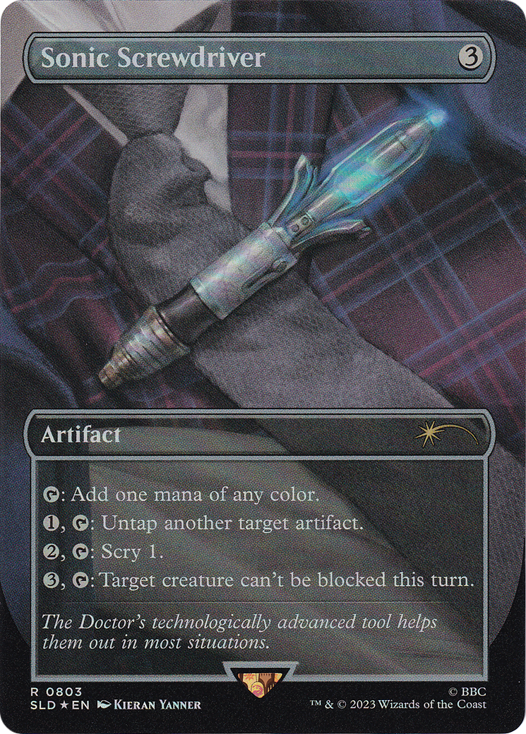 Sonic Screwdriver [Secret Lair Drop Series] | Gate City Games LLC