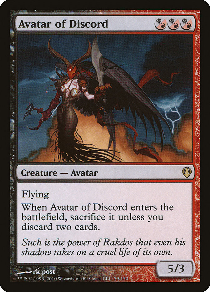 Avatar of Discord [Archenemy] | Gate City Games LLC