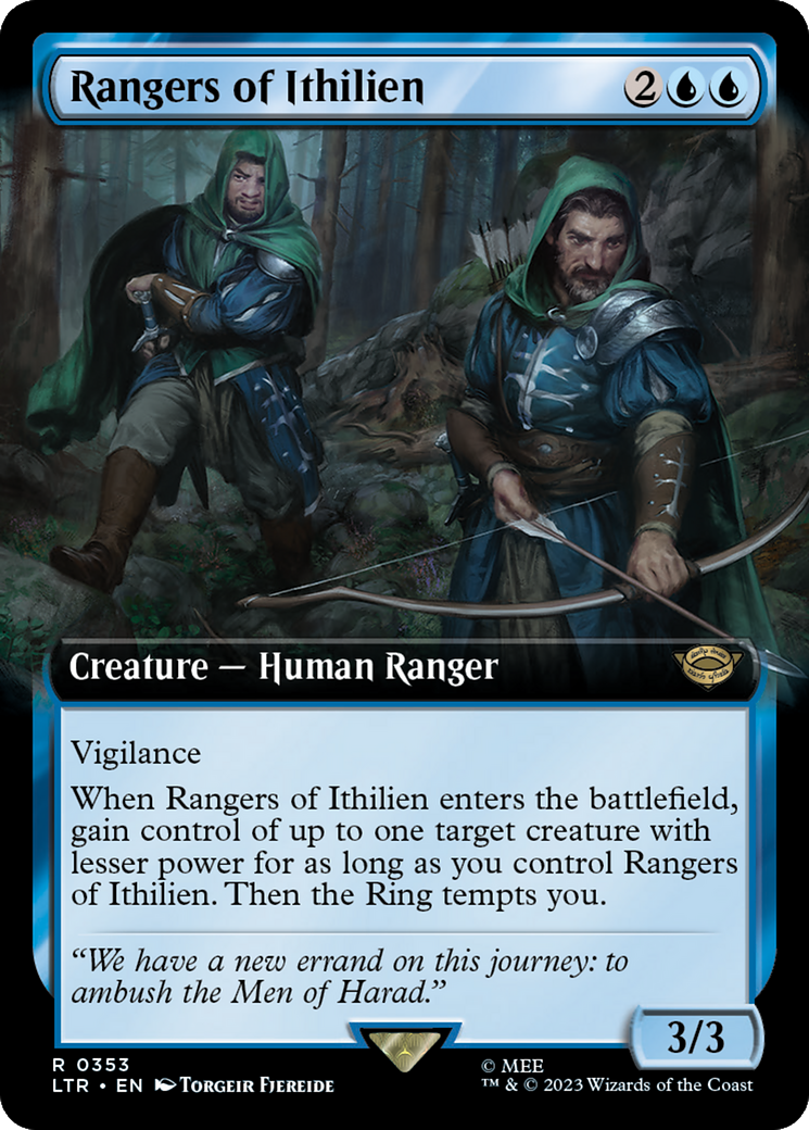 Rangers of Ithilien (Extended Art) [The Lord of the Rings: Tales of Middle-Earth] | Gate City Games LLC