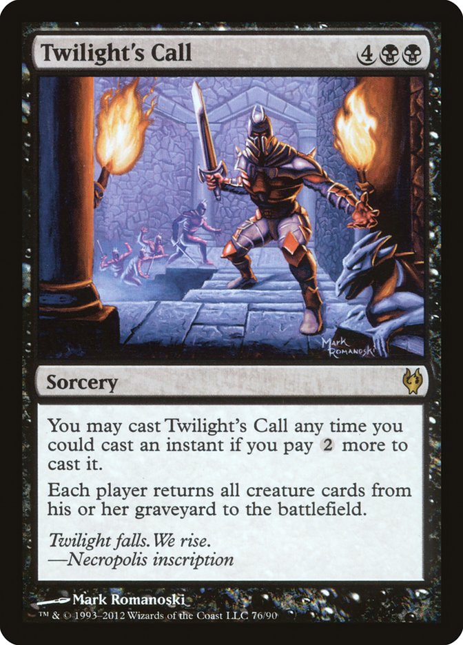 Twilight's Call [Duel Decks: Izzet vs. Golgari] | Gate City Games LLC