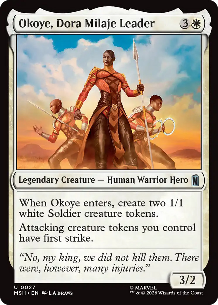 Okoye, Dora Milaje Leader [Marvel Super Heroes] | Gate City Games LLC