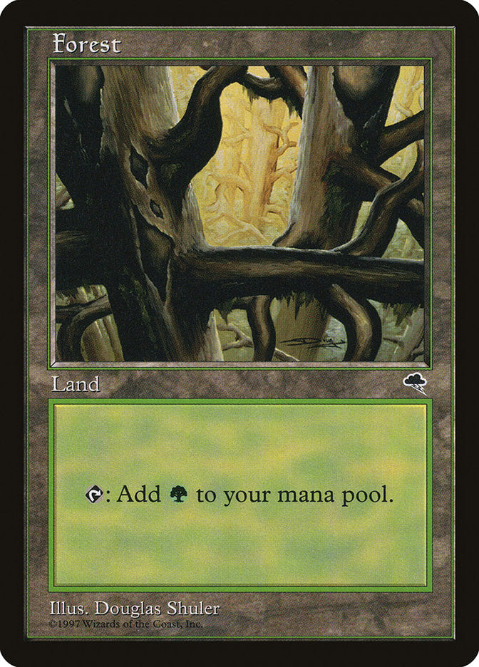 Forest (Black Signature) [Tempest] | Gate City Games LLC