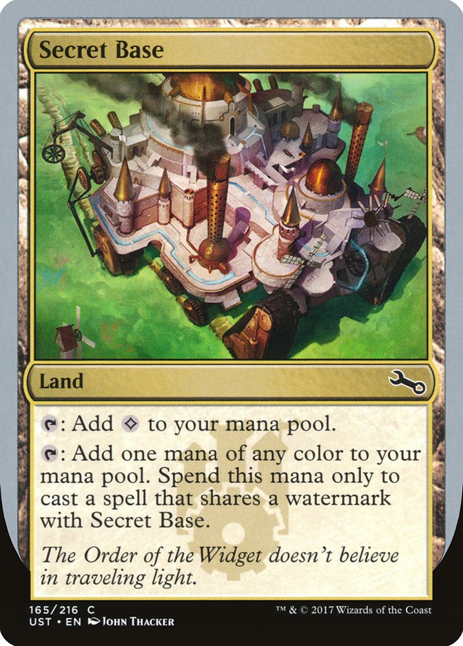 Secret Base (John Thacker) [Unstable] | Gate City Games LLC