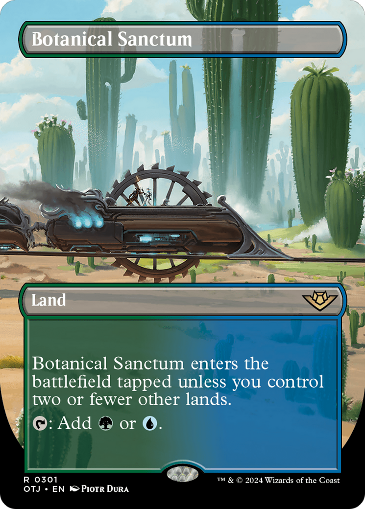 Botanical Sanctum (Borderless) [Outlaws of Thunder Junction] | Gate City Games LLC