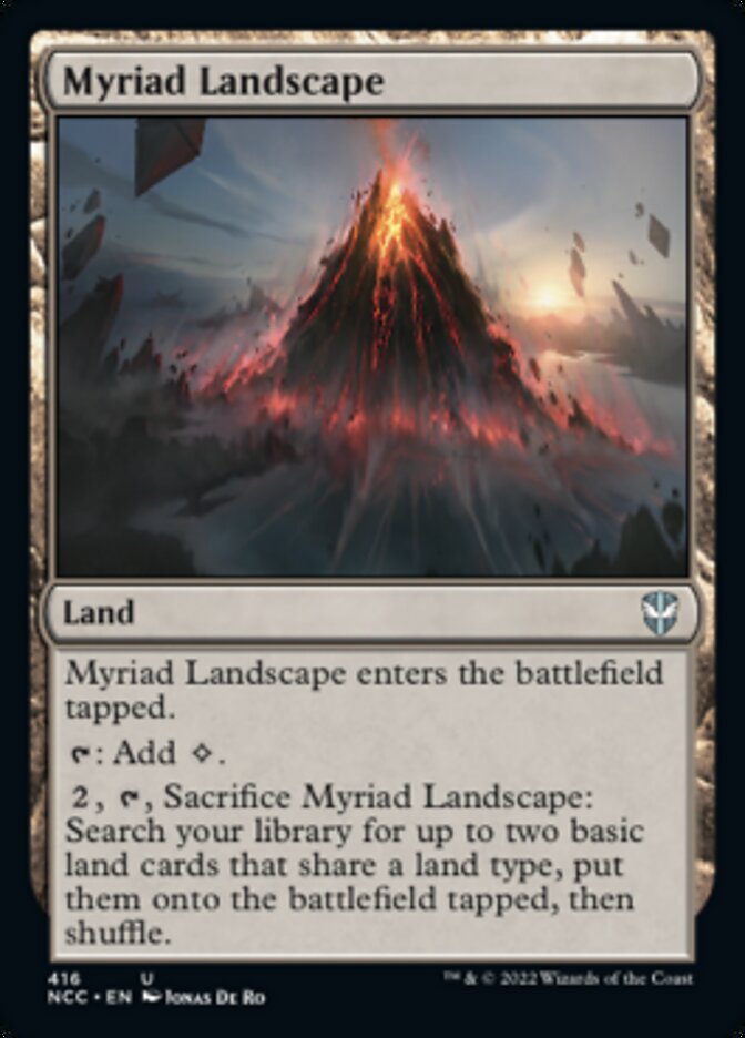 Myriad Landscape [Streets of New Capenna Commander] | Gate City Games LLC