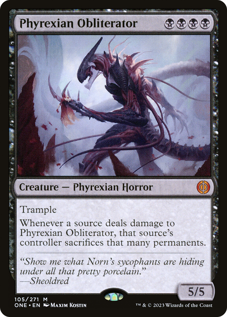 Phyrexian Obliterator [Phyrexia: All Will Be One] | Gate City Games LLC