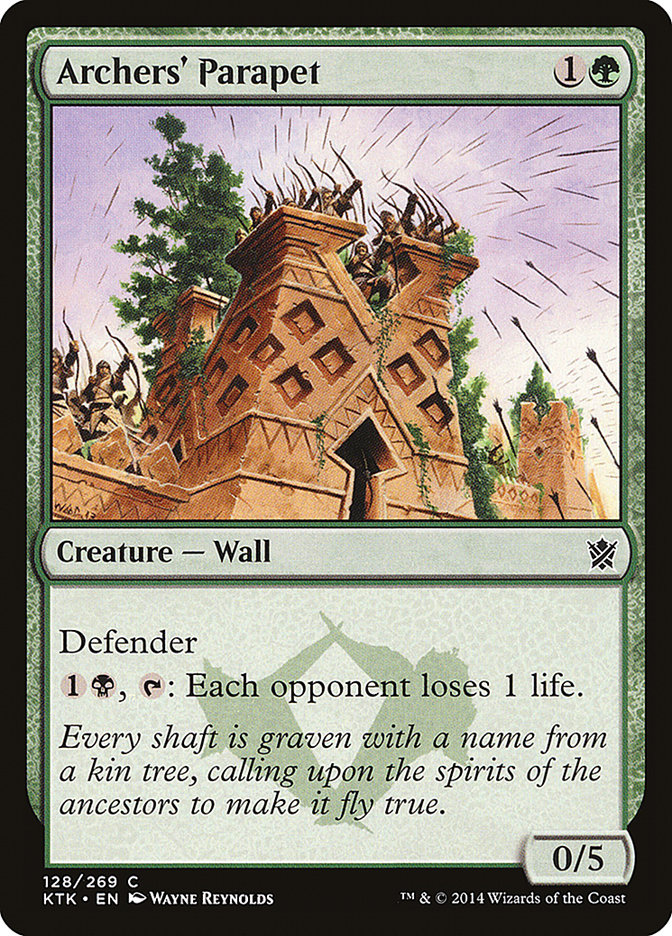 Archers' Parapet [Khans of Tarkir] | Gate City Games LLC