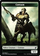 Centaur // Egg Double-Sided Token [Commander 2019 Tokens] | Gate City Games LLC
