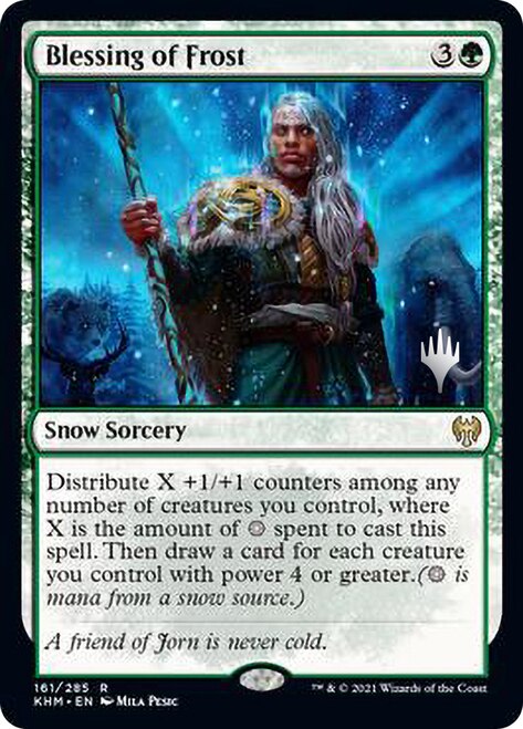 Blessing of Frost (Promo Pack) [Kaldheim Promos] | Gate City Games LLC