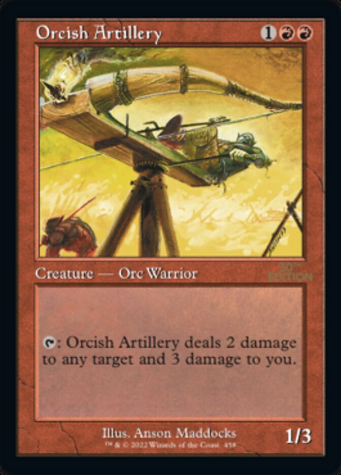 Orcish Artillery (Retro) [30th Anniversary Edition] | Gate City Games LLC