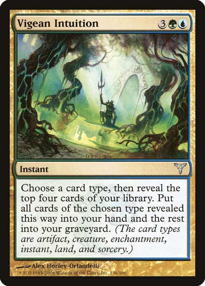 Vigean Intuition [Dissension] | Gate City Games LLC