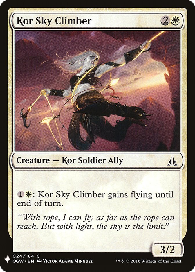 Kor Sky Climber [Mystery Booster] | Gate City Games LLC