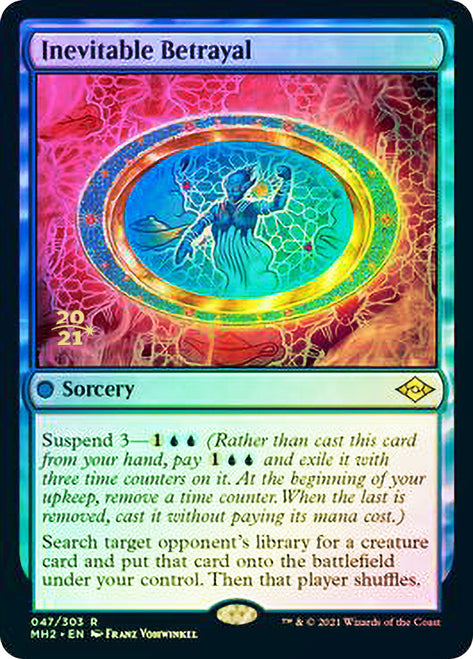 Inevitable Betrayal [Modern Horizons 2 Prerelease Promos] | Gate City Games LLC