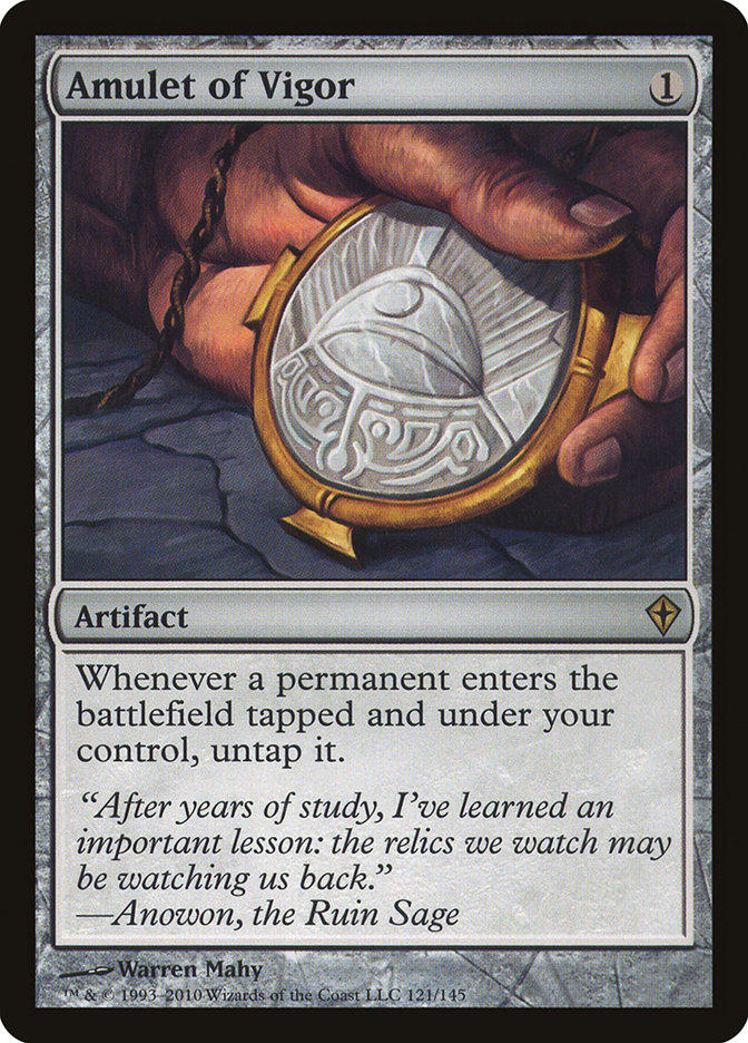 Amulet of Vigor [Worldwake] | Gate City Games LLC