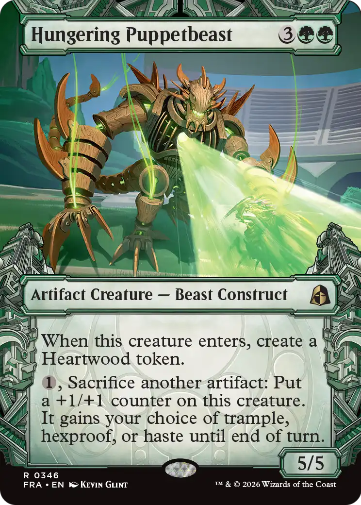 Hungering Puppetbeast (Showcase) [Reality Fracture] | Gate City Games LLC