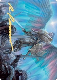 Resplendent Marshal Art Card (Gold-Stamped Signature) [Kaldheim Art Series] | Gate City Games LLC