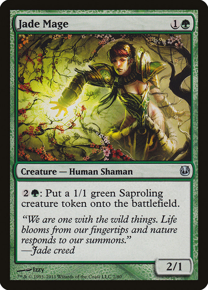 Jade Mage [Duel Decks: Ajani vs. Nicol Bolas] | Gate City Games LLC