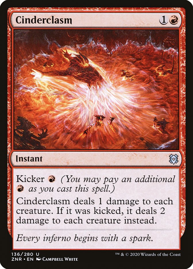 Cinderclasm [Zendikar Rising] | Gate City Games LLC