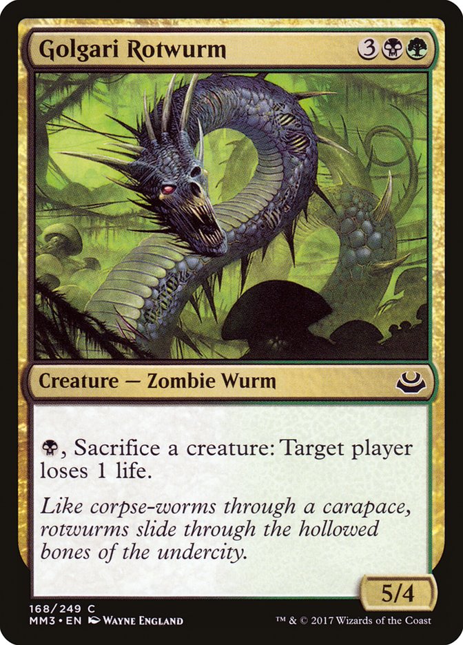 Golgari Rotwurm [Modern Masters 2017] | Gate City Games LLC
