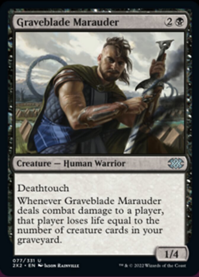 Graveblade Marauder [Double Masters 2022] | Gate City Games LLC