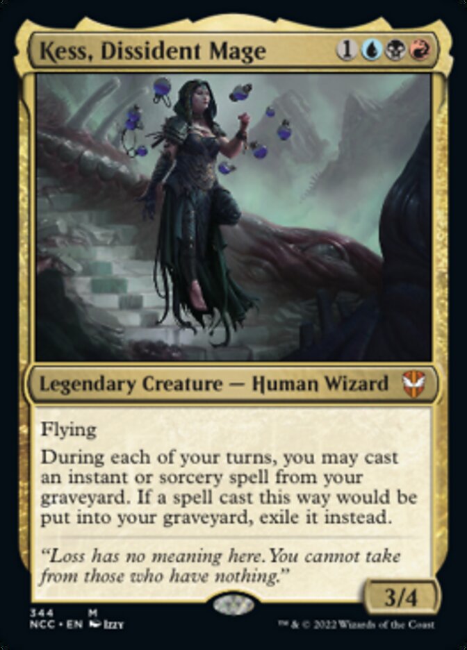 Kess, Dissident Mage [Streets of New Capenna Commander] | Gate City Games LLC