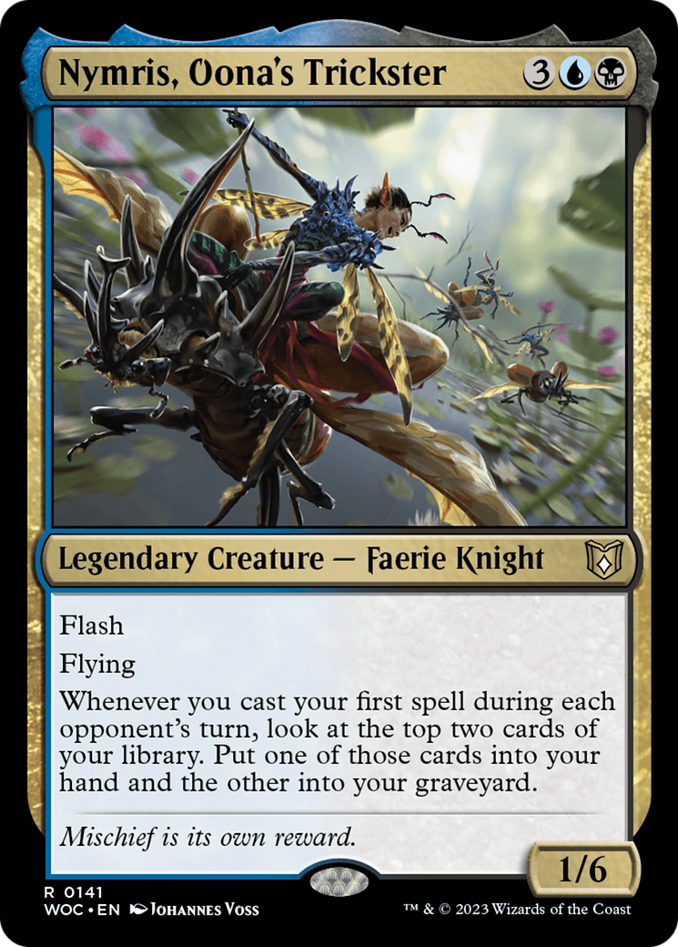 Nymris, Oona's Trickster [Wilds of Eldraine Commander] | Gate City Games LLC