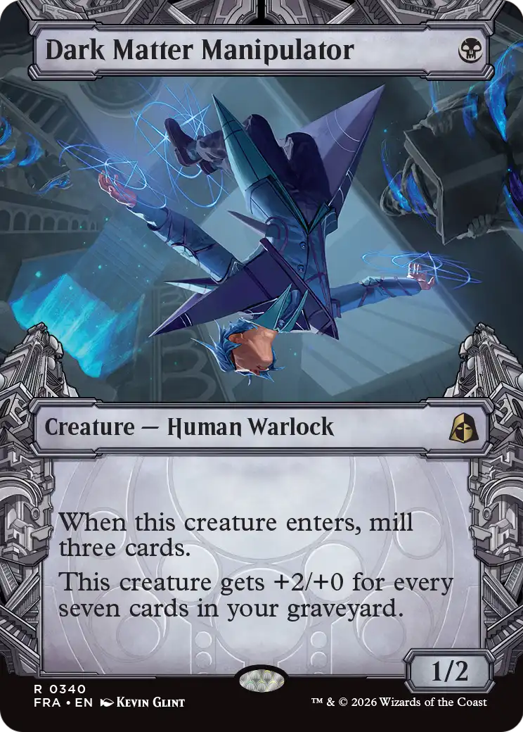 Dark Matter Manipulator (Showcase) [Reality Fracture] | Gate City Games LLC