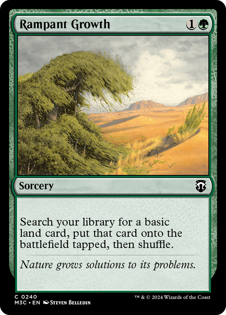 Rampant Growth [Modern Horizons 3 Commander] | Gate City Games LLC