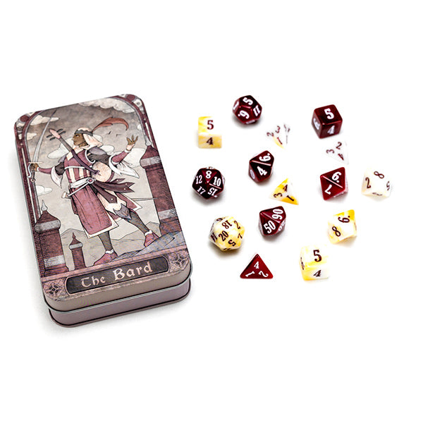Class Dice Tin: Bard | Gate City Games LLC