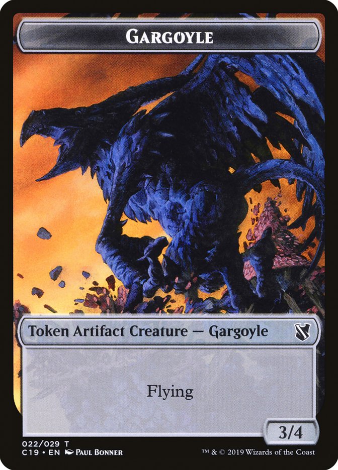 Gargoyle Token [Commander 2019 Tokens] | Gate City Games LLC