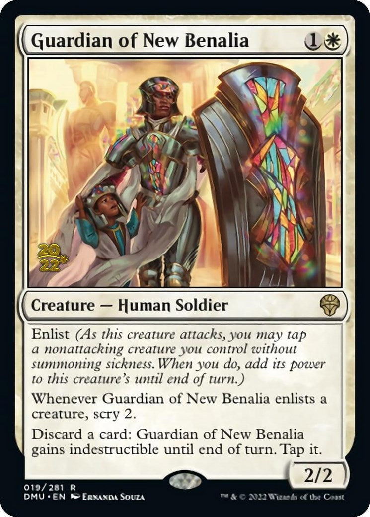 Guardian of New Benalia [Dominaria United Prerelease Promos] | Gate City Games LLC