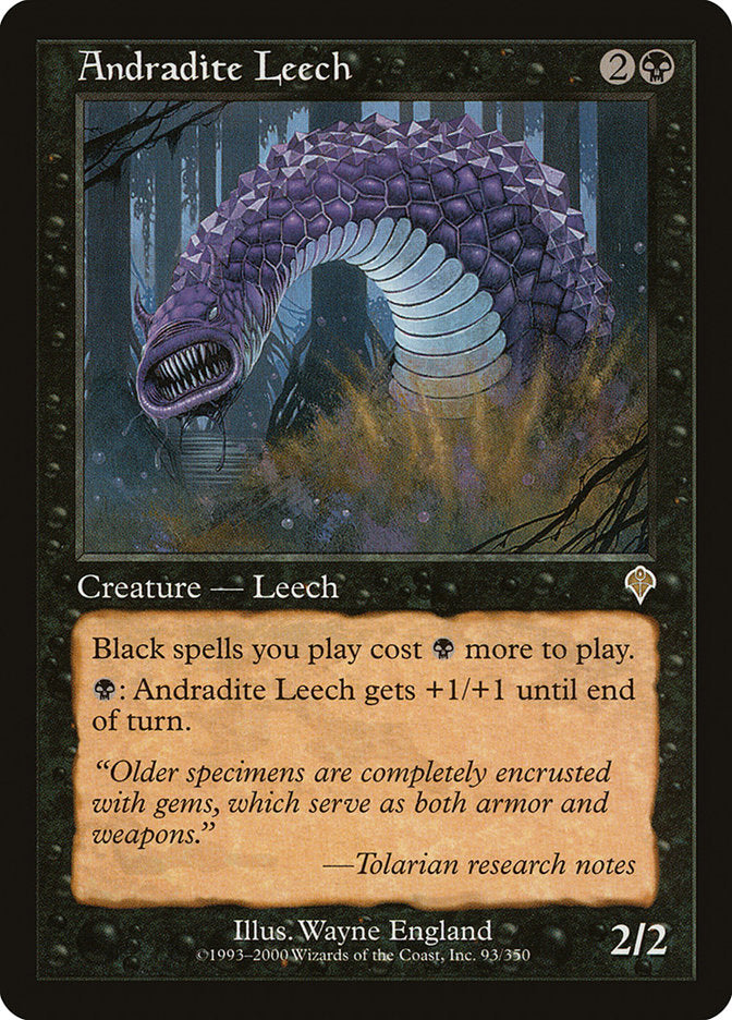 Andradite Leech [Invasion] | Gate City Games LLC