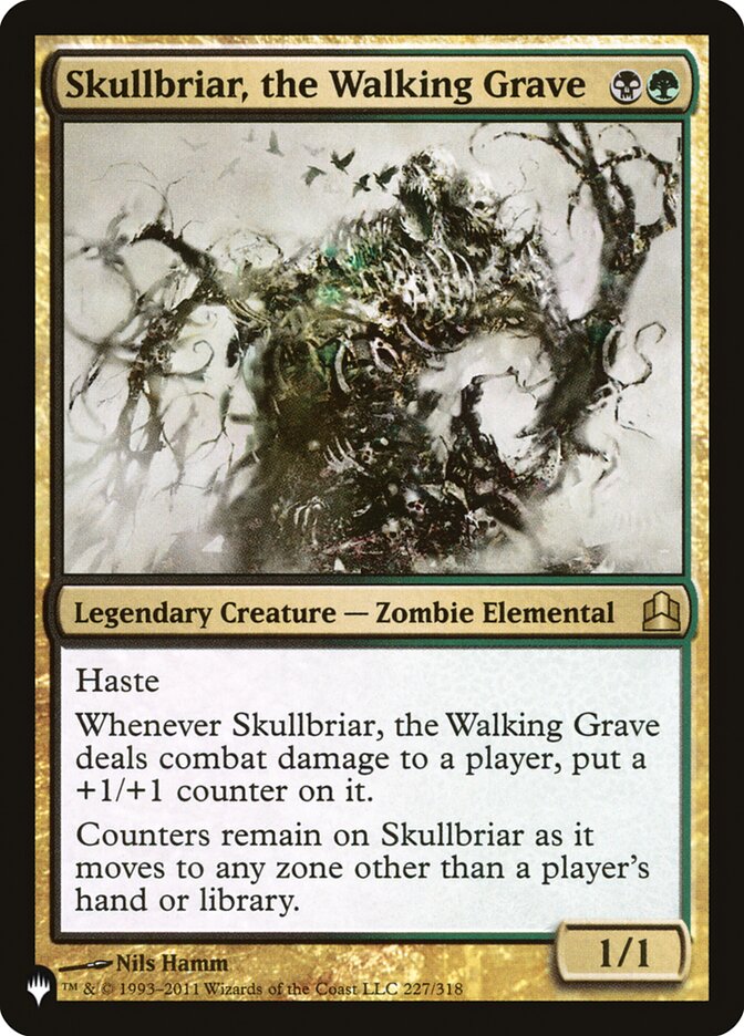 Skullbriar, the Walking Grave [The List] | Gate City Games LLC